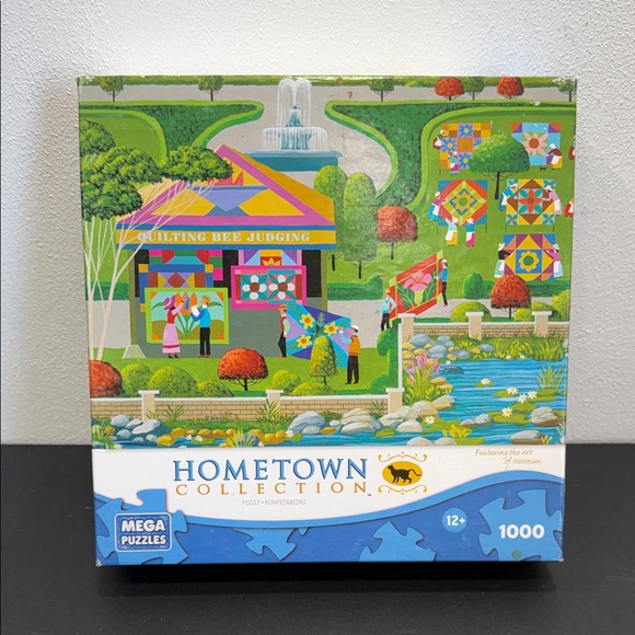 Mega Puzzles Other - Hometown Collection- Quilting Bee by Heronim
